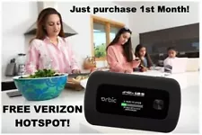 NEW VERIZON HOTSPOT ✅ ACTIVATED WITH FIRST MONTH INCLUDED! ❤ $100 VALUE!