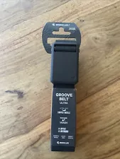 Groove Life Belt Ultra Polyester Belt 1" W Black/Black One Size Fits Most