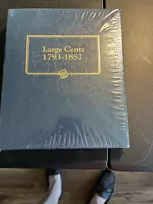 Brand New Still in Shrink-Wrap # 9110 - Whitman Large Cents 1793-1857 Coin Album