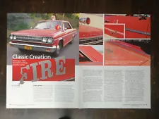 1966 Rambler Hardtop 4-Page Original Color Article - 324