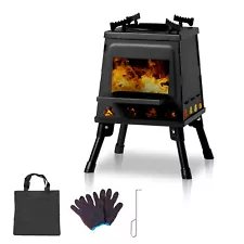 Alloy Steel Wood Camping Stove for Outdoor Cookong Camping Hunting Trip Hot sale