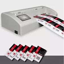 Business Card Cutter Automatic Name Card Slitter Card Cutting Machine 110V