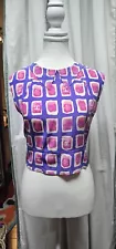 CHANEL SILK BLOUSE TOP - Size 34