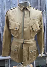 Identified WW2 11th Airborne HQ Officer M42 Jump Jacket + Dress Uniform