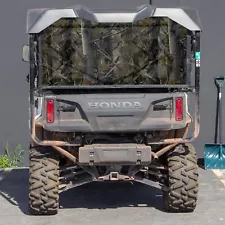 Honda Pioneer 1000-5 & 700-4 UTV Rear Dust / UV Screen protection Camo Design