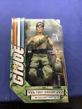 G.I. Joe First Sergeant Code Name: DUKE W/ Grenade Launcher 12" Hasbro 2008