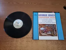 1970s VERY GOOD-- George Jones – Greatest Hits 8014 LP33