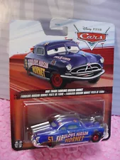 ➽ 2023 Disney PIXAR Cars DIRT TRACK FAULOUIS HUDSON HORNET #51 ➽ blue;red