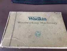 Wadkin Woodworking Machinery Sales Brochure No 610