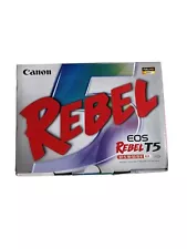 Canon EOS Rebel T5 DSLR Camera with EF-S 18-55mm IS II Lens Kit New In Box