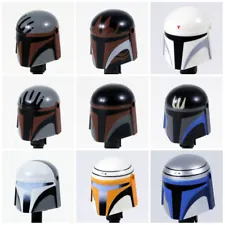 Clone Army Customs MANDALORIAN HELMET for SW Minifigures -Pick Color!-