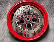 2013 Ducati 848 EVO Front Wheel Rim Brake Rotors 17x3.5 Straight 08-13