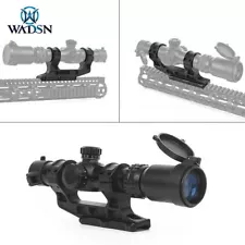 Tactical CNC FAST LPVO Optic Scope Offset Mount Base For RMR T1 T2 Sight