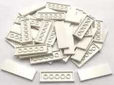 Lego 50 New White Tiles 2 x 6 Flat Smooth Pieces