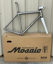 New ListingMosaic GT-1 AR (All-Road) Titanium Gravel Disc Bike Frameset/Enve All-Road Fork