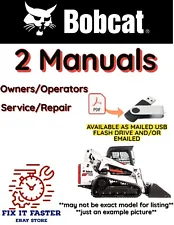 BOBCAT T250 COMPACT TRACK LOADER OPERATORS SERVICE REPAIR SHOP MANUAL PDF USB