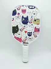 For Kids Under 12 Cute Cats Supra Kids Pickleball Paddles