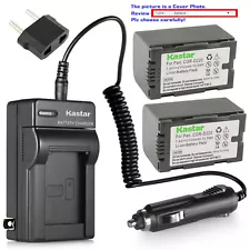 Kastar Battery AC Travel Charger for Panasonic CGR-D16 AG-EZ50U AG-HVX200 NV-EX1