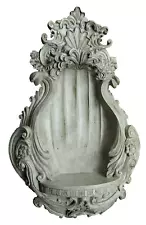 Wall Niche Sconce Ornate Old World European Look 21 x 14 x 5.5 in Urethane