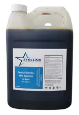 Ferric Chloride 40% Solution ~~ Stellar Chemical ~~ 1 Gallon (Etching)