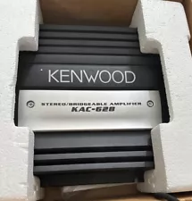 NIB VTG Kenwood Stereo Bridgeable Car Stereo Amp Amplifier KAC-628 Manual Sealed