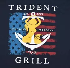 US Navy SEAL-owned Trident Grill Tucson Arizona SOF NSW Morale Shirt - LARGE