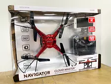 Propel Navigator CLOUD MASTER™ Drone Quadrocopter Wifi Streaming (Red) (NV-3811)