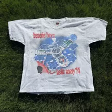 Beastie Boys T-shirt Hello Nasty Tour 1998 Hip hop Vintage - Large (tagged XL)