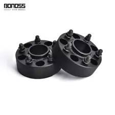 Pack of 2 50mm/2'' Black Anodized Wheel Spacers for Land Rover LR3 I 2005-2009