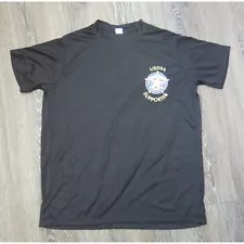 (2) USDSA United States Deputy Sheriff Assoc Black & gray Large T-shirt BOGO!