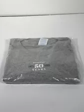 Starbucks 50th Anniversary 1971-2021 Employee T-Shirt Gray Size XXL