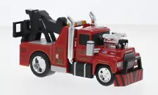 Muscle Machines 1/64 Work Rigs #04 Mack R685ST Heavy Duty Tow Truck Red