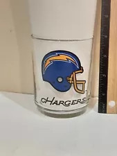 SAN DIEGO CHARGERS NFL DRINKING GLASS