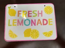 Fresh Lemonade Sign for Lemonade Stand