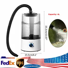 Reptile Fogger Terrariums Humidifier Fog Machine with 4L Tank & Adjustable Hose