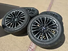 22" Cadillac Escalade V OEM Factory Wheels 2023 and bridgestone tires new tpms