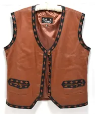The Warriors Genuine Leather Vest Movie Costume Halloween Jacket Real Biker Gift