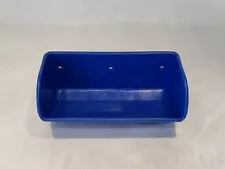 12pc Tapco 10" x 5" CCHD HDPE Heavy Duty Elevator Bucket, Blue, Used