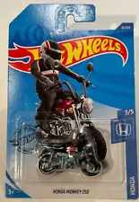 2020 ð¥HOT WHEELSð HONDA MONKEY Z50 5/5 HONDA SERIES #10/250 red