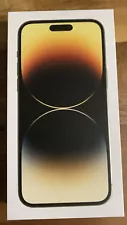 Apple iPhone 14 Pro Max Gold 256GB UNLOCKED WITH SIM CARD TRAY Model New Sealed