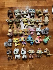 Mixed Lot Littlest Pet Shop LPS - 31 Pets - 4 have minor damage