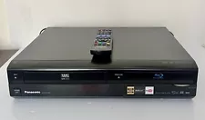 RARE Panasonic DMP-BD70V Blu-Ray DVD & VHS Combo Player - w/Remote Needs Repair