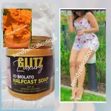 X 1 jar GLITZLUXURY 5D MOLATO OSHAPRAPRA SOAP WITH SPF40 for BODY. SALE, SALE