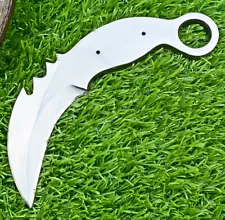 Custom HAND FORGED J2 STEEL BLANK BLADE FOR Karambit KNIFE MAKING SUPPLies 631