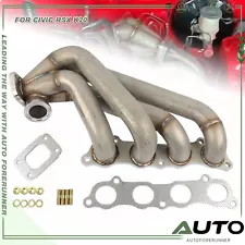 Rev9 HP Series Side Winder Equal Length T3 Turbo Manifold KIT For Civic RSX K20