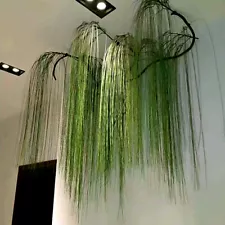 Simulation Fake Plants Wall Hanging Plastic Artificial Grass Leaves Home Decor