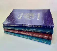 AD&D Wizard's Spell Compendium, Books 1-4 Full Set, For 2nd Edition D&D