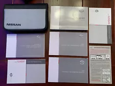 2007 Nissan Quest Owners Manual Set With Case OEM LQQK!