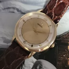 Vintage 1947 Men's Omega Bumper Automatic 351 Running Great .