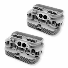 (2) Complete Dual Port Cylinder Heads, Compatible with Dune Buggy 1500-1600cc